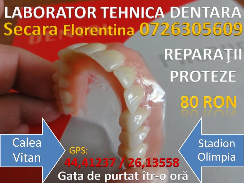 Secara Florentina - laborator de tehnica dentara